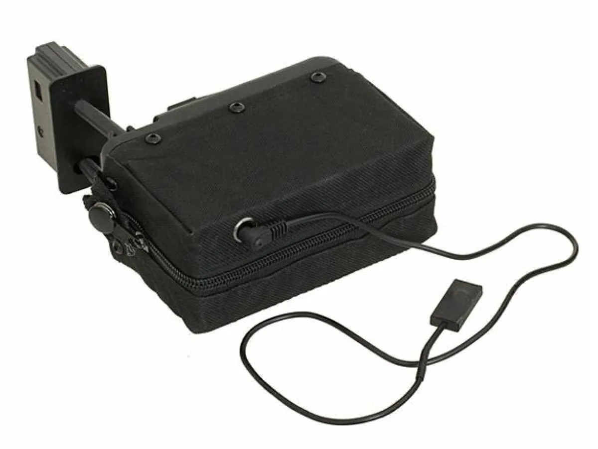 Softair.Zone M249/MK46 1500 Schuss elektrisches Box Mag Black